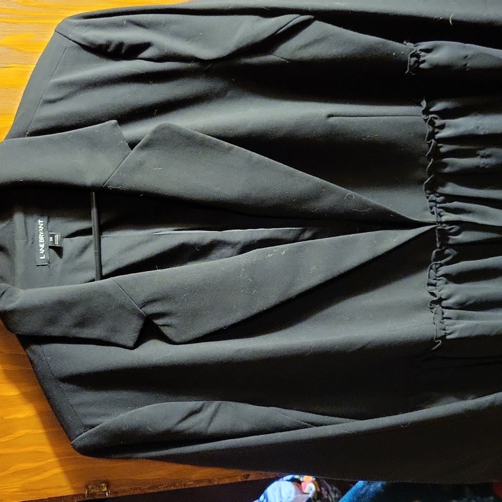 Lane Bryant black jacket.